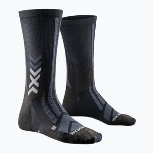 X-Socks Hike Discover Crew black/charcoal trekking socks