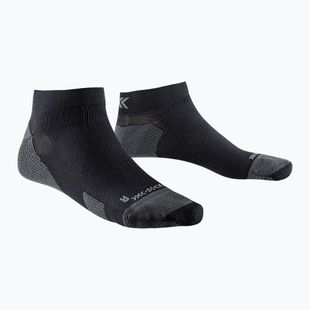 Men's X-Socks Run Discover Low Cut running socks black/charcoal