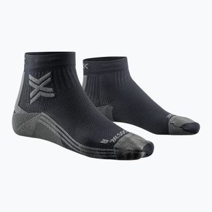 Women's running socks X-Socks Run Discover Ankle black/charcoal