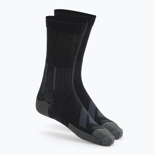 X-Socks bicycle Expert Merino Crew black/charcoal cycling socks