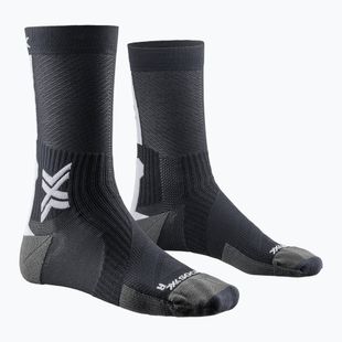 X-Socks bicycle Perform Crew opal black/arctic white cycling socks