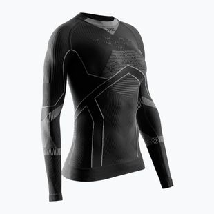 Women's thermal active sweatshirt X-Bionic Energy Accumulator Light Shirt black / light grey
