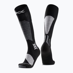 X-Socks Ski Discover Otc x black/light grey ski socks