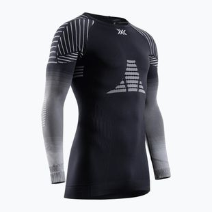 Men's thermal active sweatshirt X-Bionic Invent Fx Shirt black/grey/light grey