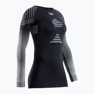 Women's thermal active sweatshirt X-Bionic Invent Fx Shirt black/grey/light grey