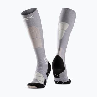 Ski socks X-Socks Ski Perform Merino Otc seal grey/light sand