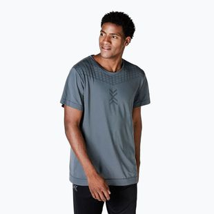 Men's X-Bionic X-Ential rhino grey running shirt