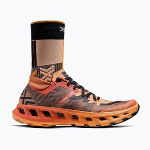 Running shoes + socks X-Bionic Terraskin X02 dusty rose/fresh peach/x black