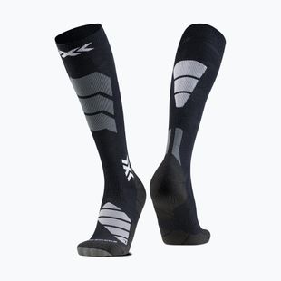 Ski socks X-Socks Ski Expert Silk Merino Otc x black/light grey