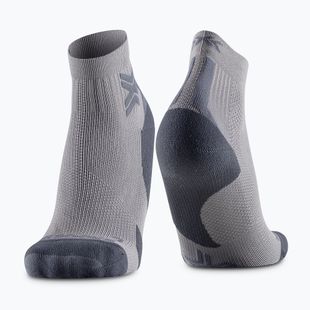 Men's socks X-Socks Run Discover Ankle raincloud/x black