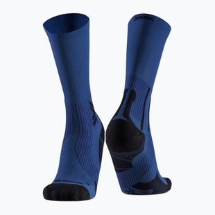 Men's socks X-Socks Run Perform Crew marine/x black