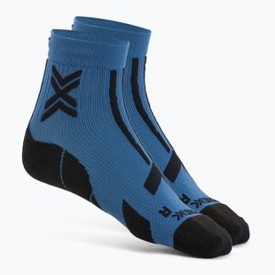 X-Socks Trailrun Discover Ankle mineral blue/x black socks