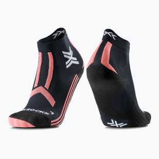 Women's X-Socks Trailrun Discover Ankle socks x black/dusty rose