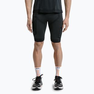 Men's X-Bionic Xceed Run Tights x black/rhino grey thermal shorts
