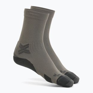 X-Socks Run Discover Crew raincloud/x black socks