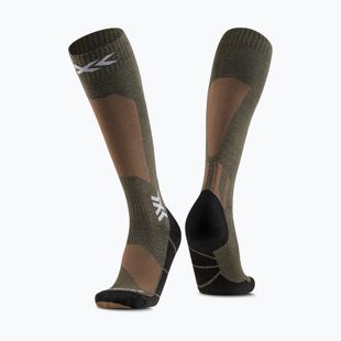 Ski socks X-Socks Ski Discover Merino Otc sand/dark sand