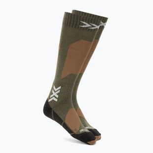 Ski socks X-Socks Ski Discover Merino Otc sand/dark sand
