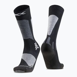 Children's ski socks X-Socks Ski Discover Otc x black/light grey
