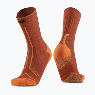 Socks X-Socks Trailrun Terraskin Expert Crew burnt red/orange