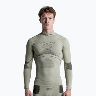 Men's thermal sweatshirt X-Bionic Accumulator 4.0  tea grey/black