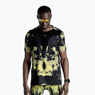 Men's running top X-Bionic Corefusion Run tie dye electric energy