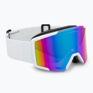 Ski goggles SCOTT Shield mineral white/amp teal chrome
