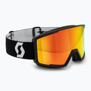 Ski goggles SCOTT Factor Pro LS mineral black/white amp ls red chrome
