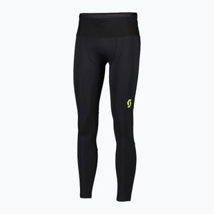 Men's running leggings SCOTT RC Run Full Tights black/yellow