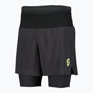 Men's running shorts SCOTT RC Run Hybrid black/yellow