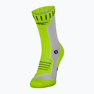 Socks SCOTT RC Running Crew safety yellow/white