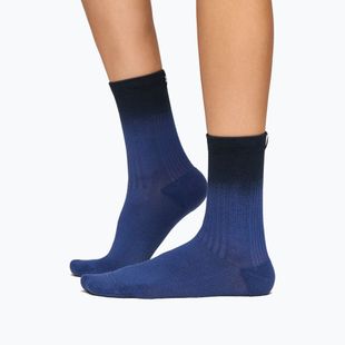 On All-Day denim/black running socks