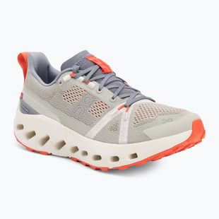 Women's On Cloudsurfer Trail running shoes fossil/ivory