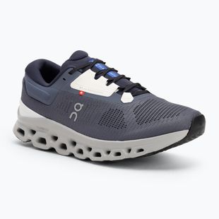 Men's On Cloudstratus 3 metal/glacier running shoes