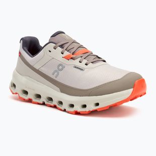 Women's On Cloudvista 2 Waterproof pearl/ice running shoes