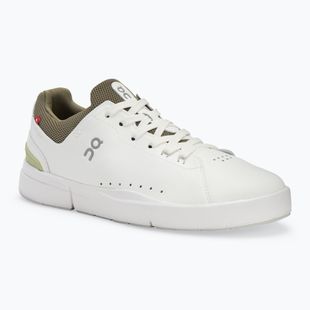Men's On The Roger Advantage white/olive shoes