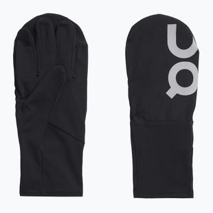 On Core black running gloves