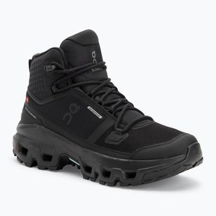 Women's shoes On Cloudrock Mid Waterproof black/black
