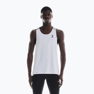 Men's running top On Performance Tank white/silver