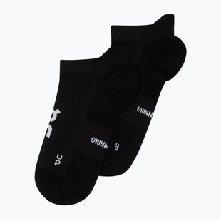 Socks On Core Run Low 2 pairs black