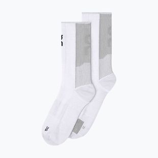 On Performance Run High white/glacier socks