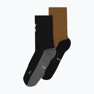 Socks On Trail High 2 pairs black/sphinx
