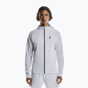 Men's running sweatshirt On Climate Zip Hoodie white