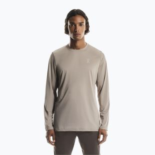 Men's On Core Long-T undyed-white running longsleeve