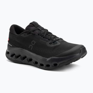 Men's running shoes On Cloudsurfer Trail 2 Waterproof black/black