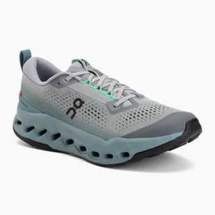 Men's running shoes On Cloudsurfer Trail 2 platinum/tide