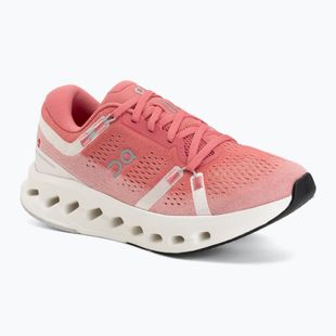 Women's running shoes On Cloudsurfer 2 camellia/ivory