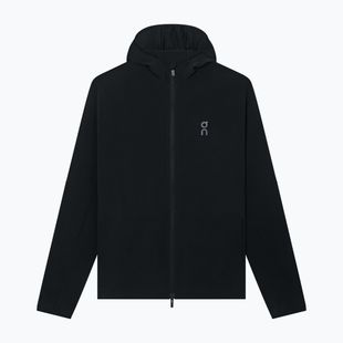 Men's running jacket On Weather Hoodie black