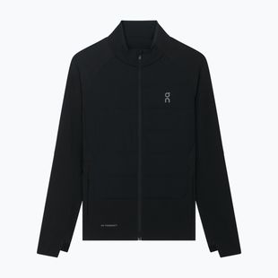 Women's running jacket On Weather Hybrid black