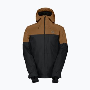 Men's SCOTT Ultimate Dryo 10 bread brown/black ski jacket