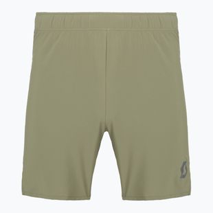 Men's running shorts SCOTT Endurance LT hay green